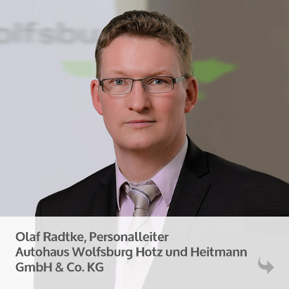 Olaf Radtke vom Autohaus Wolfsburg